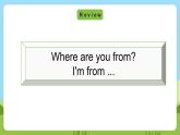 Unit 1 lesson 2《Where's she from 》课件 鲁科版英语四年级下册