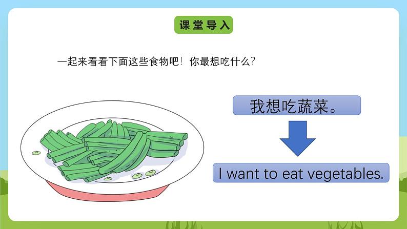 Unit 3 lesson 1《I want to eat noodles》课件 鲁科版英语四年级下册03