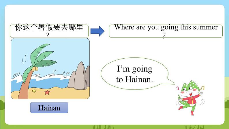 Unit 6 lesson 1《I'm going to Mount Taishan》课件 鲁科版英语四年级下册第4页