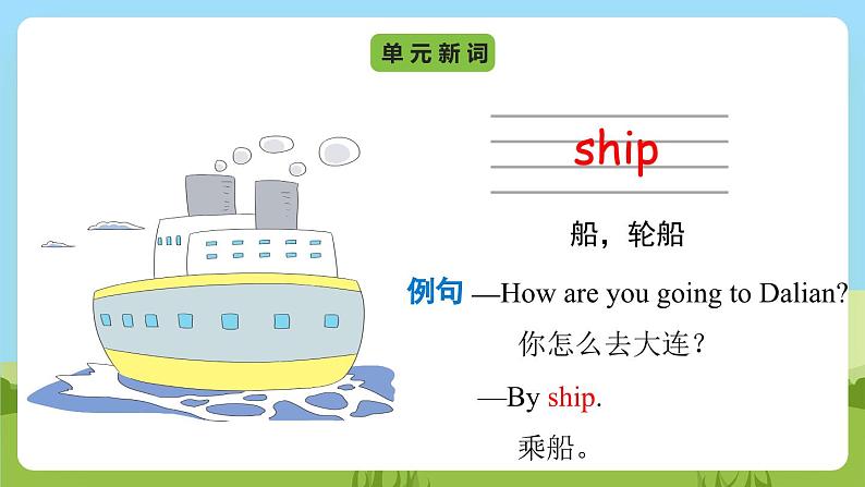 Unit 6 lesson 3《What are you going to do there》课件 鲁科版英语四年级下册04