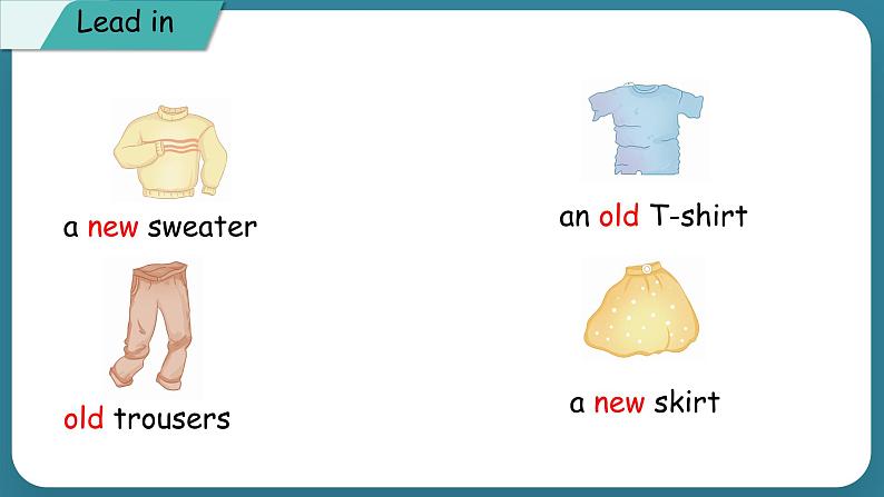 Unit 1 The Clothes We Wear Lesson 3  Coat and Scarf（课件） 冀教版（三起）英语四年级上册02