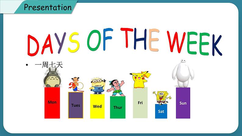 Unit 1 The Clothes We Wear Lesson 5 Days of the Week（课件） 冀教版（三起）英语四年级上册04