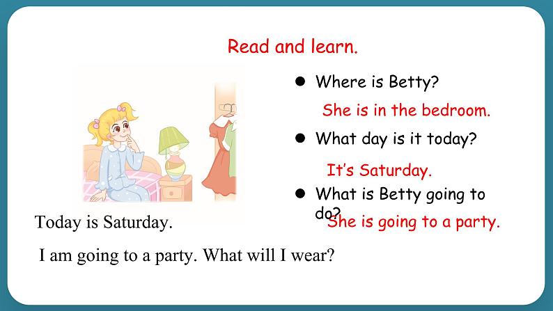 Unit 1 The Clothes We Wear Lesson 6  Betty’s Clothes（课件） 冀教版（三起）英语四年级上册06