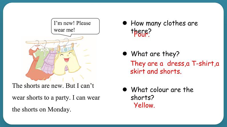 Unit 1 The Clothes We Wear Lesson 6  Betty’s Clothes（课件） 冀教版（三起）英语四年级上册07