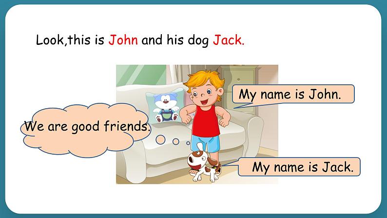 Unit 2 At Home Lesson 12 John and Jack（课件）-2024-2025学年冀教版（三起）英语四年级上册第5页