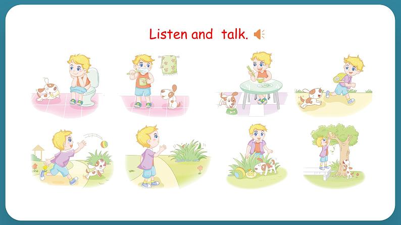Unit 2 At Home Lesson 12 John and Jack（课件）-2024-2025学年冀教版（三起）英语四年级上册第8页