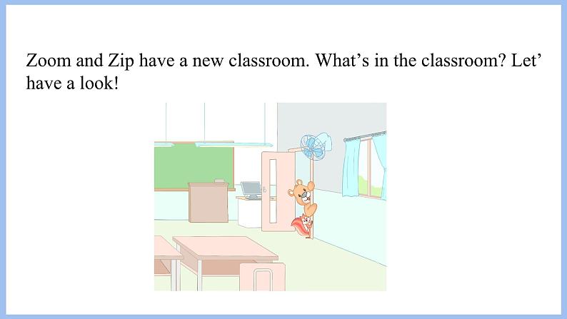 Unit 1 My Classroom Part B Let's learn & Colour and say(课件）-2024-2025学年人教PEP版英语四年级上册第4页