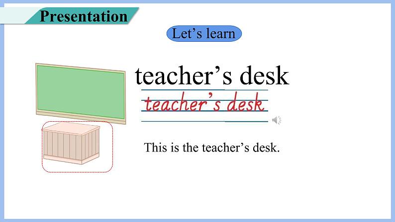 Unit 1 My Classroom Part B Let's learn & Colour and say(课件）-2024-2025学年人教PEP版英语四年级上册第5页