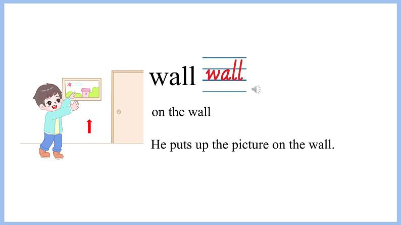 Unit 1 My Classroom Part B Let's learn & Colour and say(课件）-2024-2025学年人教PEP版英语四年级上册第8页