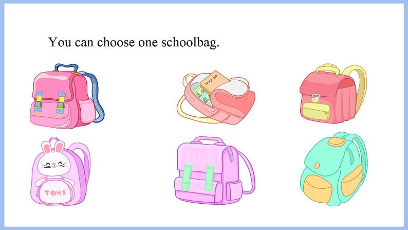 Unit 2 My schoolbag  Part A Let's talk & Let's play(课件）-2024-2025学年人教PEP版英语四年级上册05