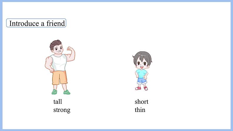 Unit 3 My friends Part A Let's learn & Let's chant(课件）-2024-2025学年人教PEP版英语四年级上册03