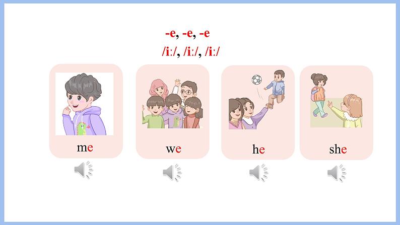 Unit 6 Meet my family! Part A Let's spell(课件）-2024-2025学年人教PEP版英语四年级上册04