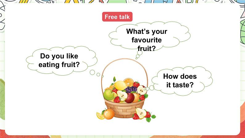 牛津译林版英语四上 Unit 2 Let’s make a fruit salad  Sound time & Song time 课件第3页