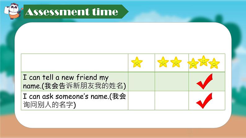 2024新译林版三年级英语上U2What‘s your name(3.Wrap-up & assessment time)课件08