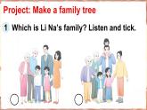 Unit 2 Different Family Part C Part C Project & Reading time（課件+素材）-2024-2025學(xué)年人教PEP版（2024）英語三年級(jí)上冊(cè)