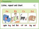 Unit 1 Making friends Part A 第3课时 Letters and sounds（课件+素材）-2024-2025学年人教PEP版（2024）英语三年级上