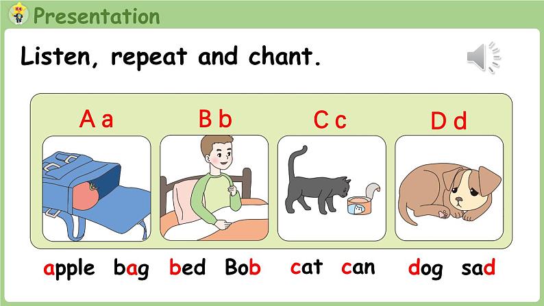 Unit 1 Making friends Part A 第3课时 Letters and sounds（课件+素材）-2024-2025学年人教PEP版（2024）英语三年级上05