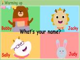 Unit 1 Making friends Part A 第1课时 Let's talk & Sing and Role-play（课件+素材）-2024-2025学年人教PEP版（2024）英语三年级上