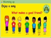 Unit 1 Making friends Part B 第5課時 Let's learn & Listen and chant（課件+素材）-2024-2025學年人教PEP版（2024）英語三年級上