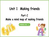 Unit 1 Making friends Part C 第7課時 Project（課件+素材）-2024-2025學年人教PEP版（2024）英語三年級上