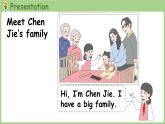 Unit 2 Different families Part A 第2課時(shí) Let's learn & Listen and do（課件+素材）-2024-2025學(xué)年人教PEP版（2024）英語(yǔ)三年級(jí)上