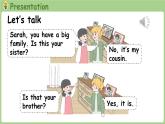 Unit 2 Different families Part B 第4課時 Let's talk & Ask and answer（課件+素材）-2024-2025學(xué)年人教PEP版（2024）英語三年級上