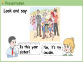 Unit 2 Different families Part B 第5課時 Let's learn & Listen and chant（課件+素材）-2024-2025學(xué)年人教PEP版（2024）英語三年級上