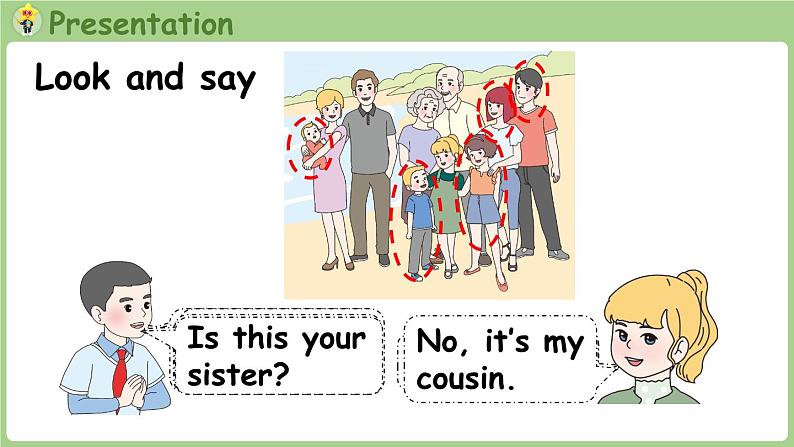 Unit 2 Different families Part B 第5课时 Let's learn & Listen and chant（课件+素材）-2024-2025学年人教PEP版（2024）英语三年级上05