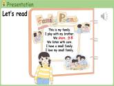 Unit 2 Different families Part C 第8課時(shí) Reading time（課件+素材）-2024-2025學(xué)年人教PEP版（2024）英語三年級(jí)上