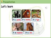 Unit 3 Amazing animals Part B 第5课时 Let's learn & Listen and chant（课件+素材）-2024-2025学年人教PEP版（2024）英语三年级上