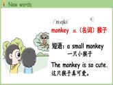 Unit 3 Amazing animals Part B 第5课时 Let's learn & Listen and chant（课件+素材）-2024-2025学年人教PEP版（2024）英语三年级上