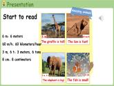 Unit 3 Amazing animals Part B 第6课时 Start to read（课件+素材）-2024-2025学年人教PEP版（2024）英语三年级上