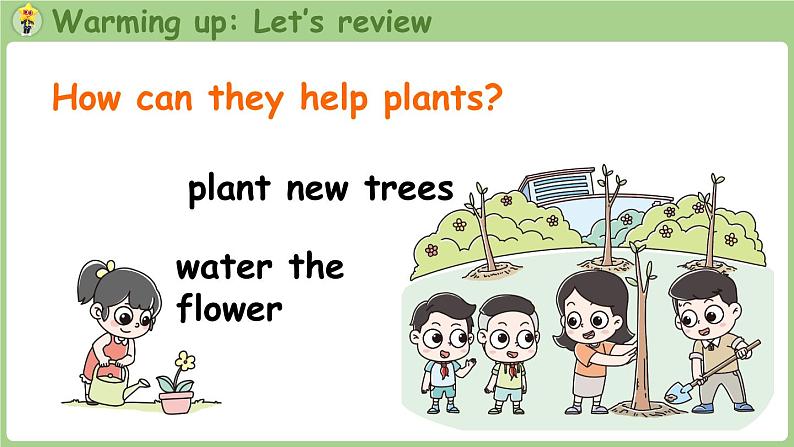 Unit 4 Plants around us Part B 第5课时 Let's learn & Listen and chant（课件+素材）-2024-2025学年人教PEP版（2024）英语三年级上02