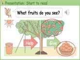 Unit 4 Plants around us Part B 第6課時 Start to read（課件+素材）-2024-2025學(xué)年人教PEP版（2024）英語三年級上
