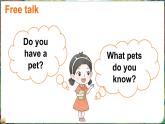 人教PEP版英語四年級上冊 Unit 3 Part A 第1課時 教學(xué)課件