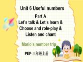 人教PEP版英语四年级上册 Unit 6 Part A 第1课时 教学课件