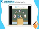 人教PEP版英语五年级上册 Unit1 PartB Let's learn & Match and say（教学课件+同步教案）