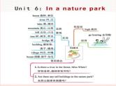 人教PEP版英语五年级上册 Unit 6（复习课件）