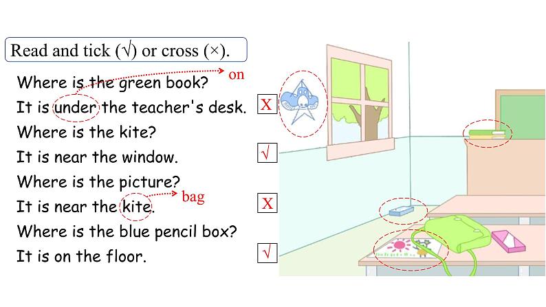 Unit 1 My classroom Part B Read and write 课件08