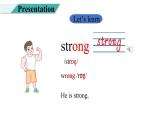 Unit 3 My friends Part A（2） Let's learn & Let's chant课件