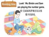 小学英语新人教版PEP三年级上册Unit6 Useful numbers Reading time教学课件（2024秋）