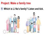小學(xué)英語新人教版PEP三年級(jí)上冊(cè) Unit2 Different families Part C第5課時(shí)教學(xué)課件（2024秋）
