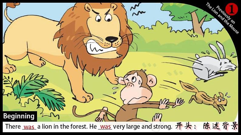 Unit1 The lion and the mouse (Writing)课件03