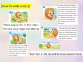 Unit1 The lion and the mouse(寫作指導(dǎo))課件