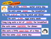 Unit3 A healthy diet (Grammar time Fun time & Culture time)課件
