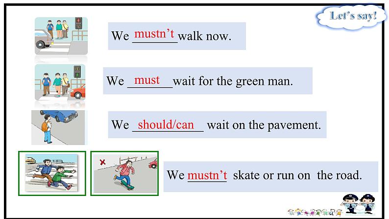 Unit4 Road safety (Revision)课件04