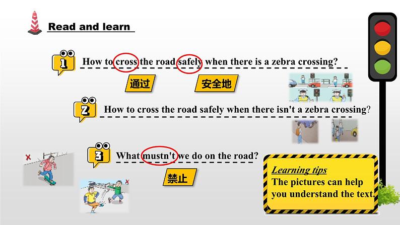 Unit4 Road safety Story time课件06