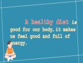 Unit 3 A healthy diet  Writing 课件