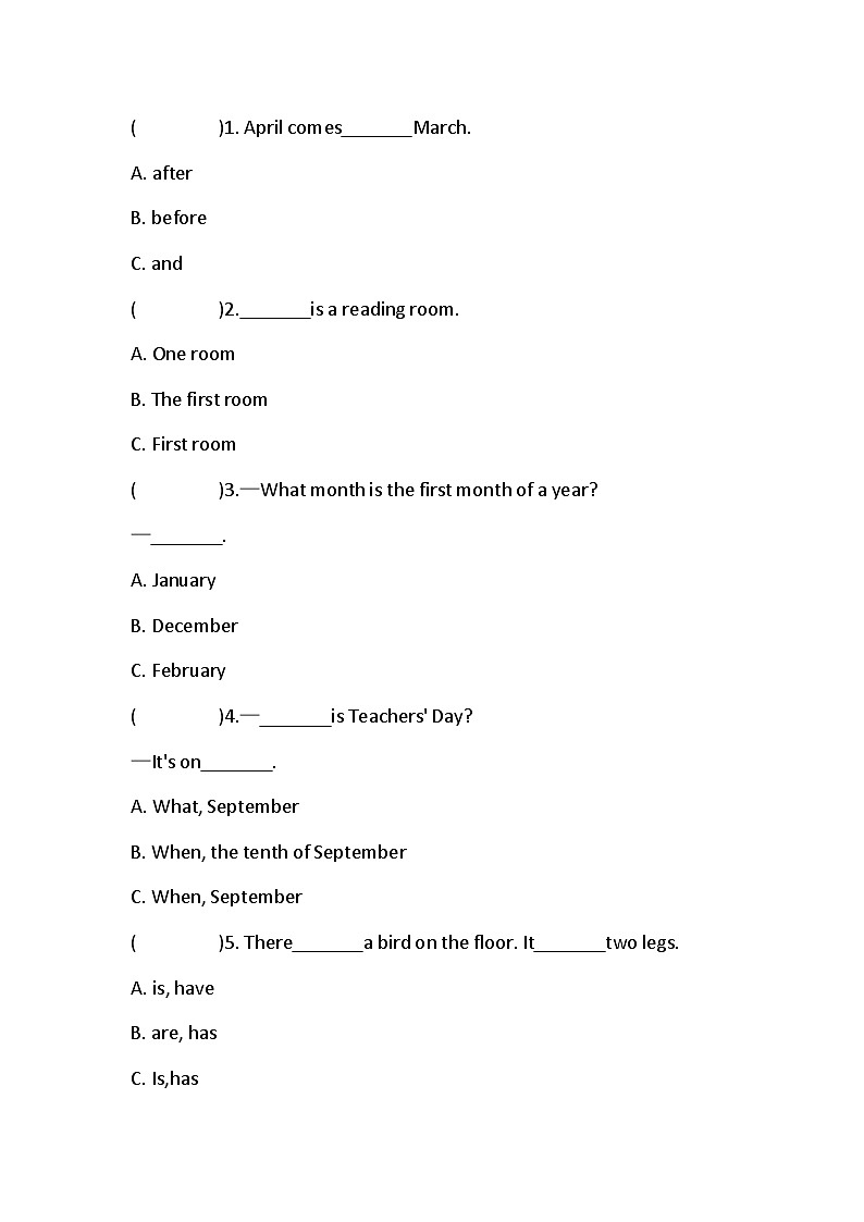 Unit 8 Birthday 同步练习（含答案） (1)02