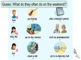 Unit 2《On the Weekend》 fun time Storytime （課件）-2024-2025學(xué)年人教新起點(diǎn)版英語(yǔ)四年級(jí)上冊(cè)